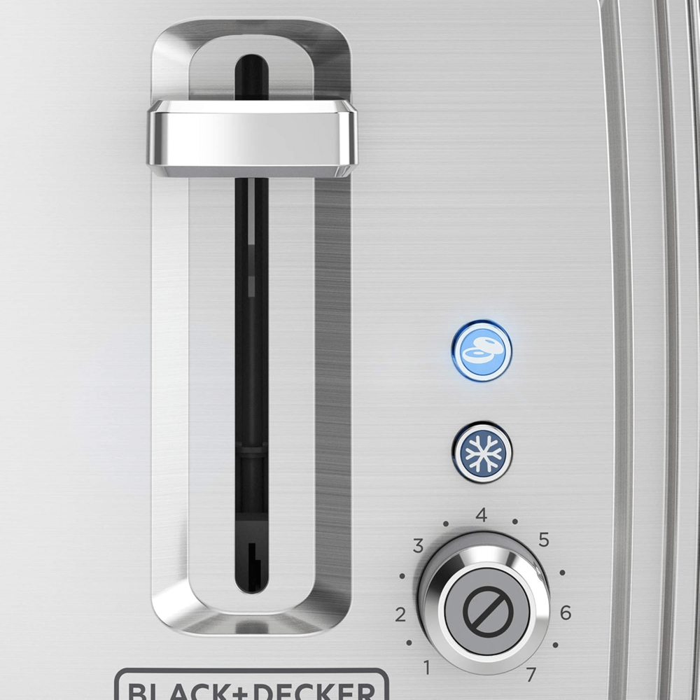 Black+decker 2-slice Toaster #tr2900ssd (Brand New)