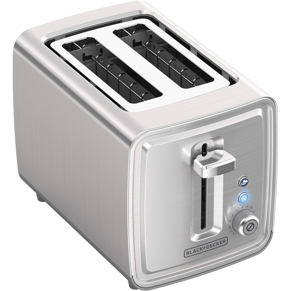 Black+decker 2-slice Toaster #tr2900ssd (Brand New)