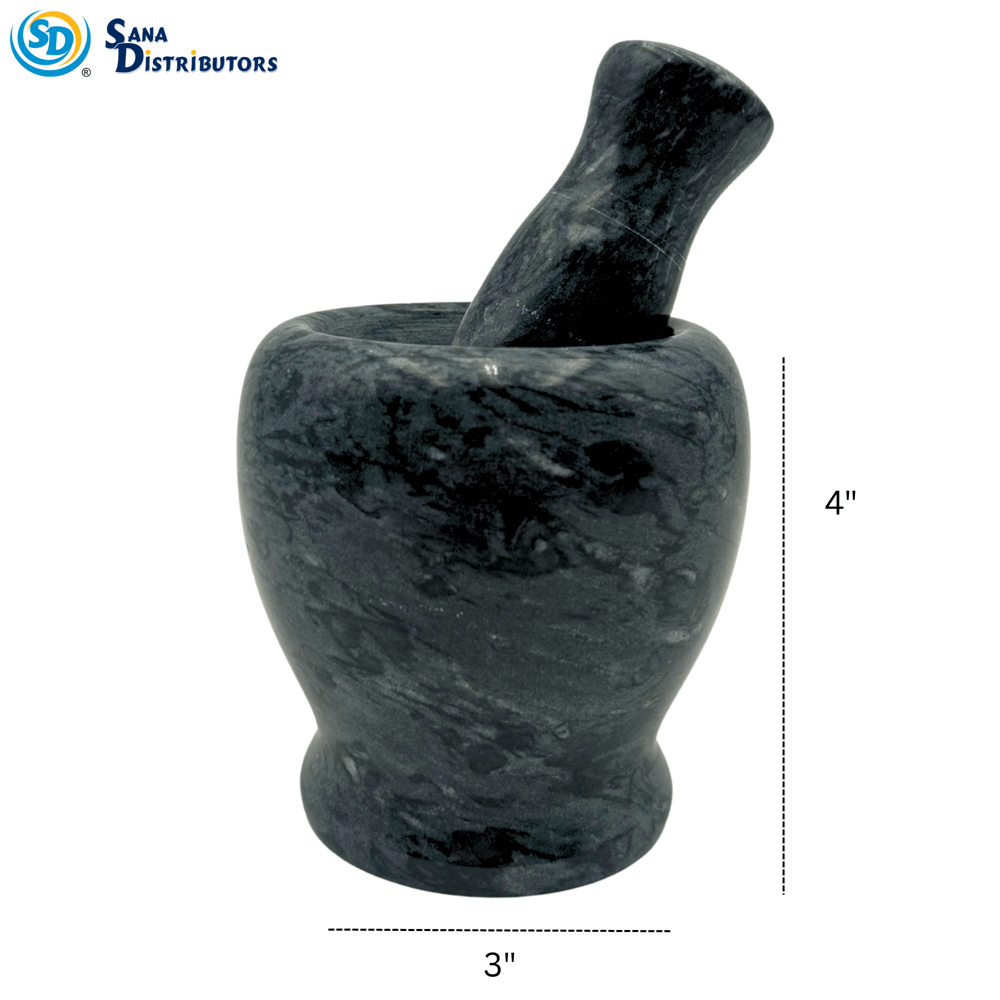 Stone Mortar [5.5" x 4.5"] - Assorted Colours