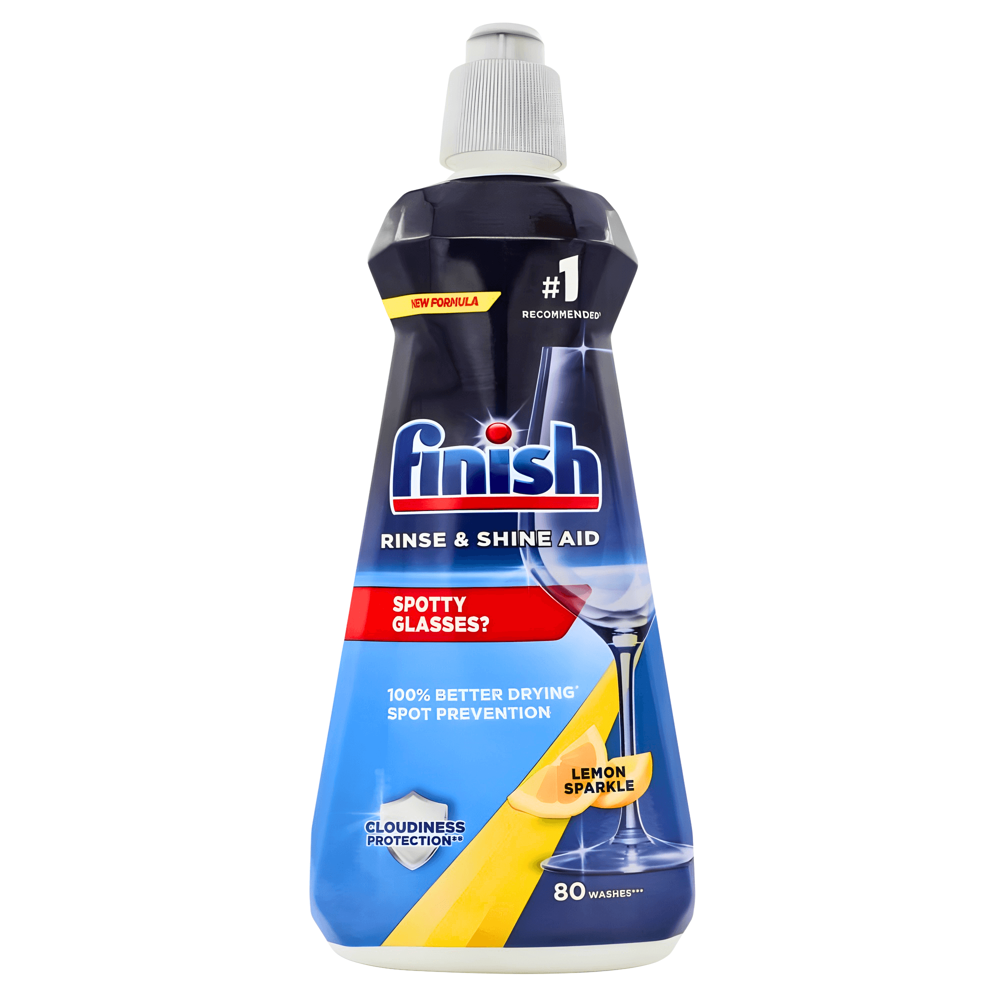Finish Dishwasher Liquid Cleaner - Lemon 400 mL