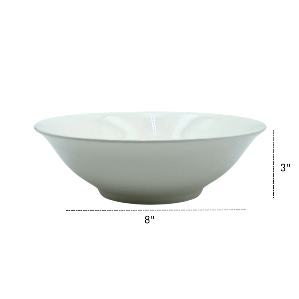 Porcelain Bowl 8" x 3"