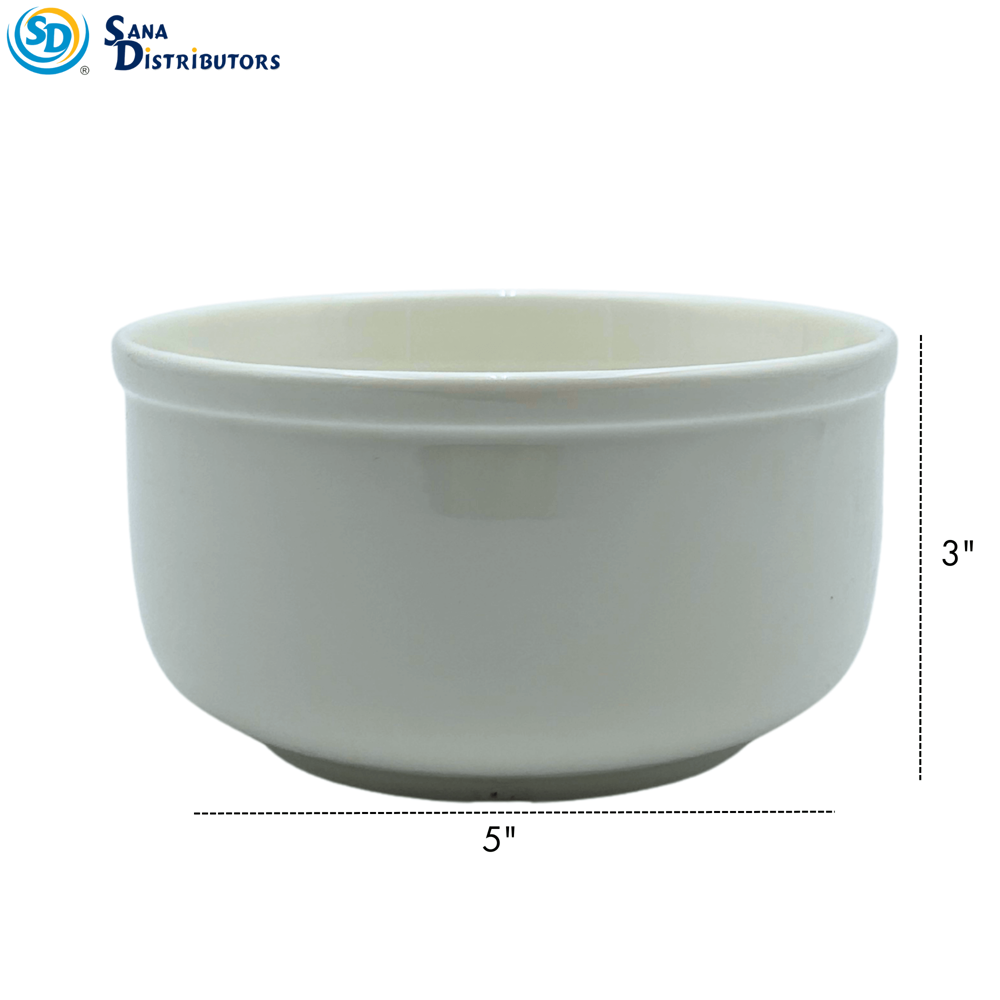 Porcelain Bowl 5" x 3"