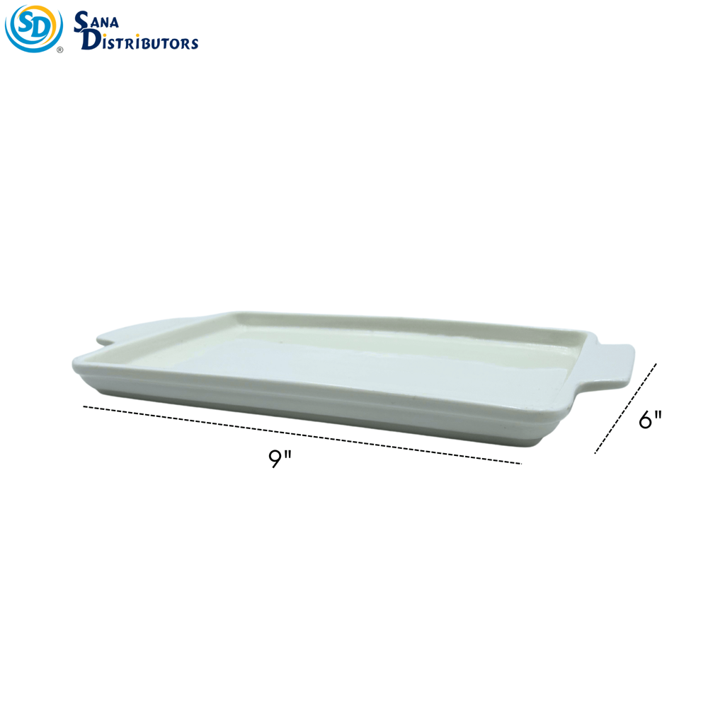 Porcelain Tray 9" x 6"