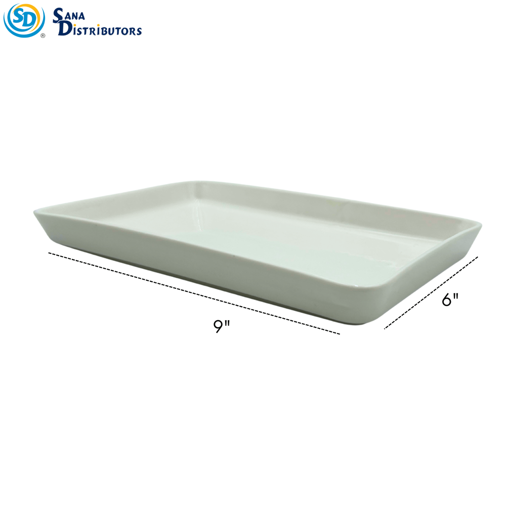 Porcelain Tray 9" x 6"