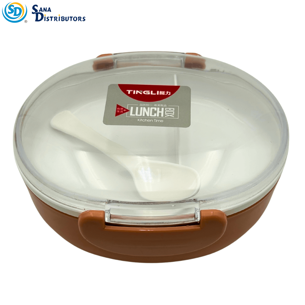 Plastic Lunch Box Rectangle 6" x 4"