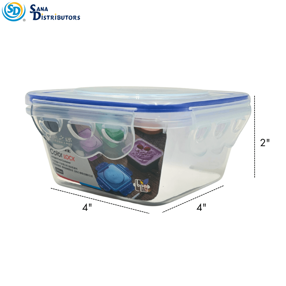 Food Container W/lock- 280 mL