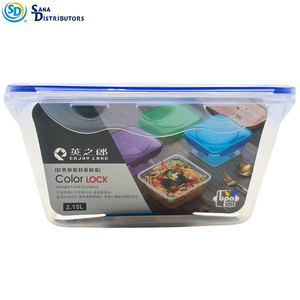 Food Container W/lock- 2.5 L