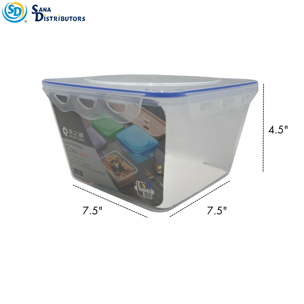 Food Container W/lock- 2.8 L