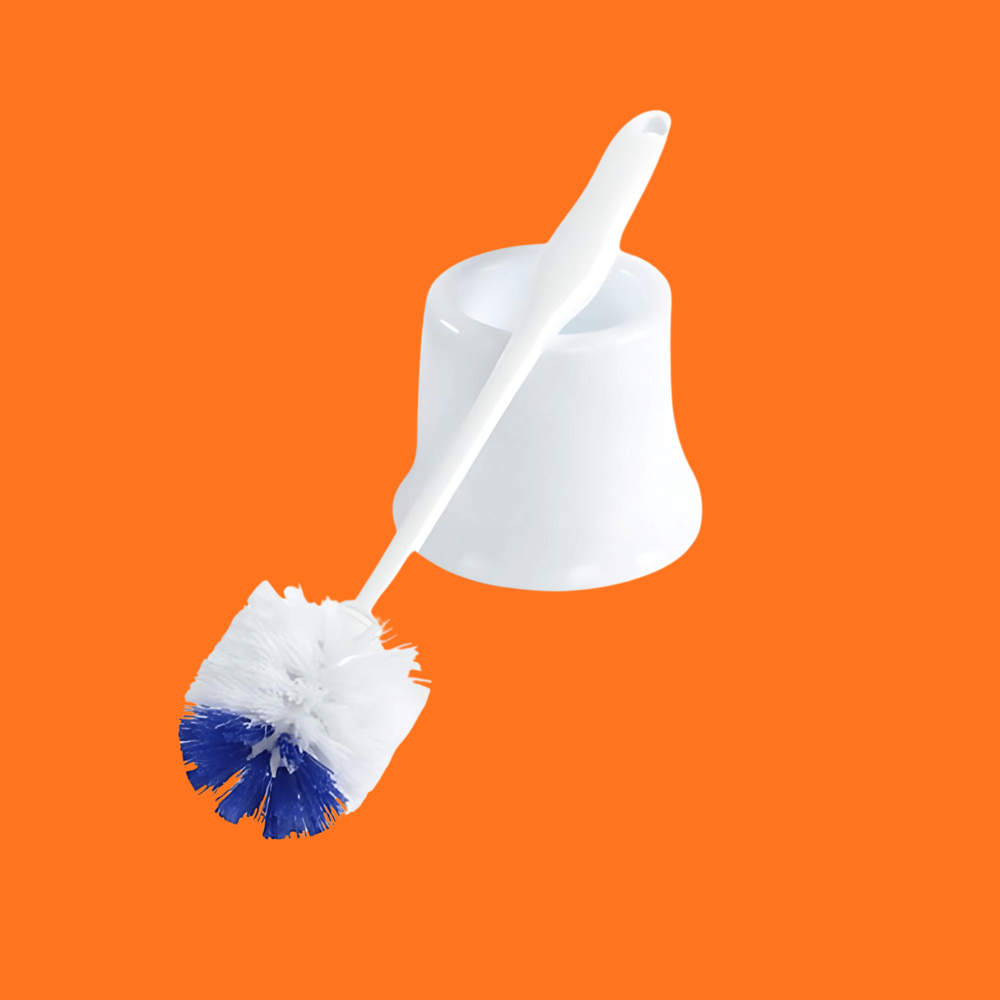 Royal Large Round Toilet Brush with Holder