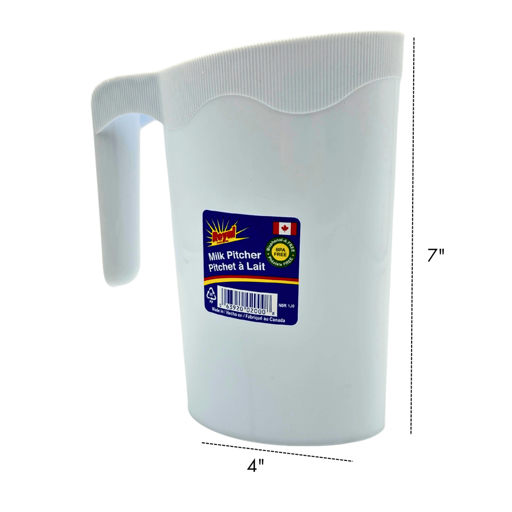 Royal Plastic Milk Pitcher