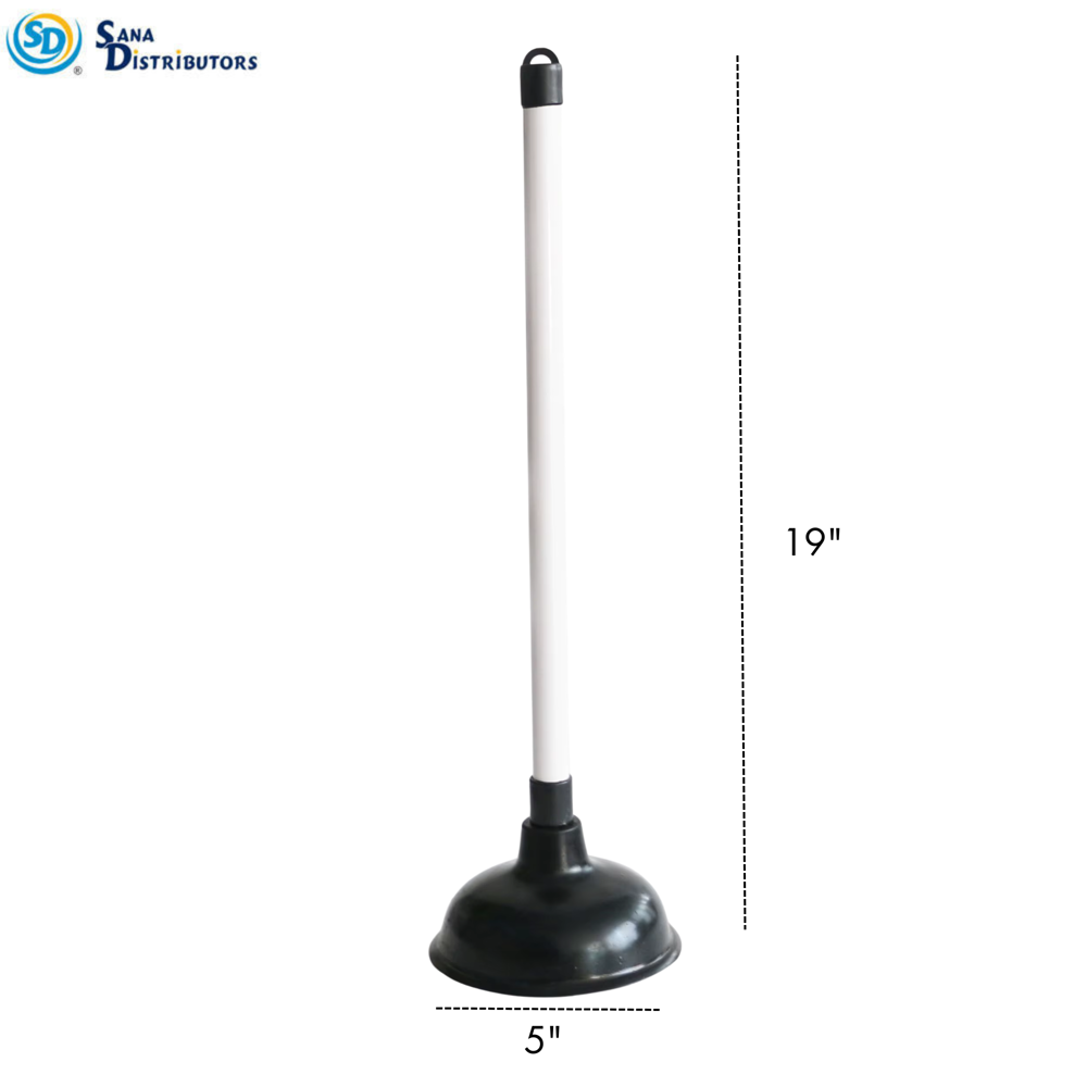 Plunger W/ Plastic Handle 19"