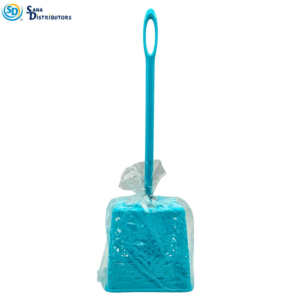 Toilet Brush W/holder 12" - Assorted Colours