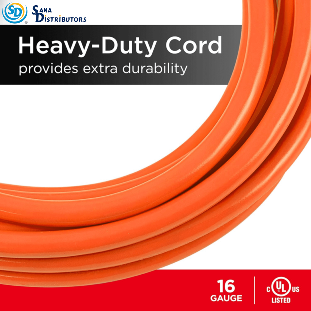 Sd Indoor Outdoor Extension Cord 100ft