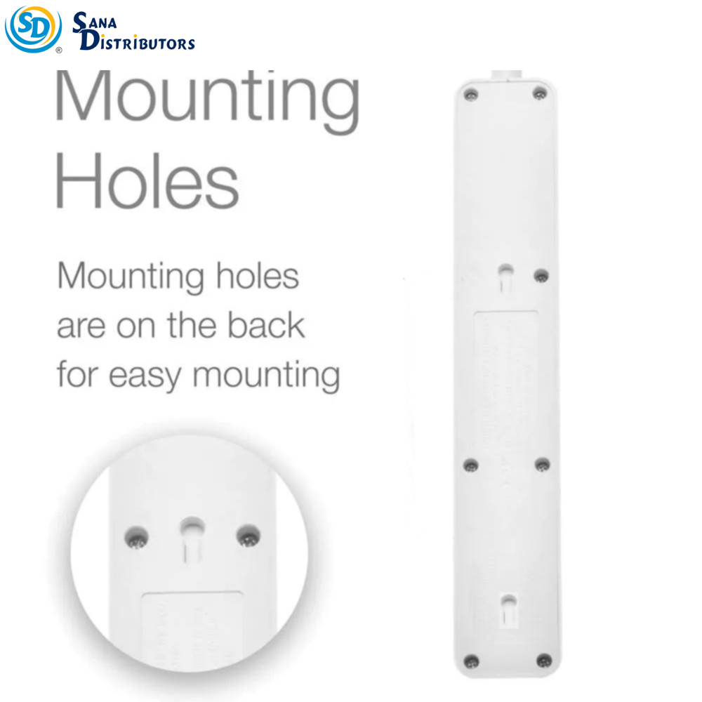 Sd Power Strip 6-outlets 2ft