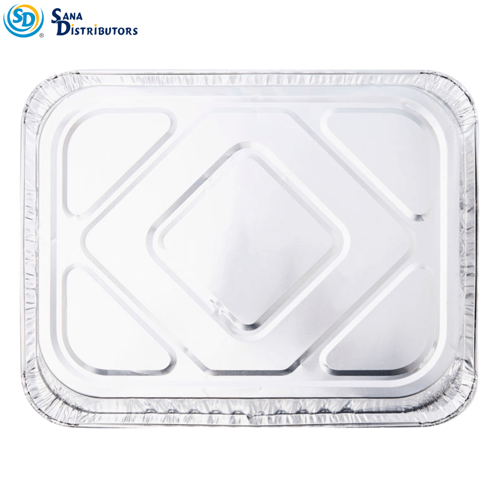 Aluminum Foil Half Size Tray [13" x 10" x 2.5"]