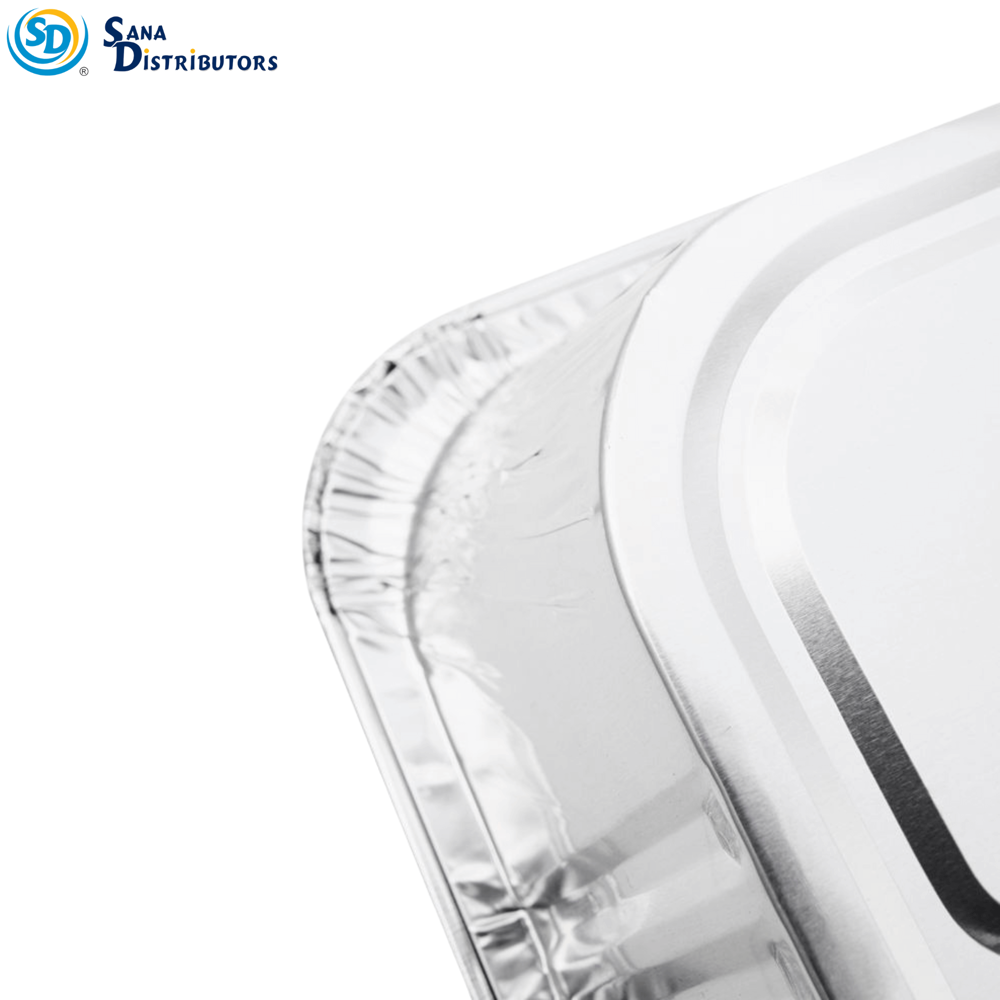 Aluminum Foil Half Size Tray [13" x 10" x 2.5"]