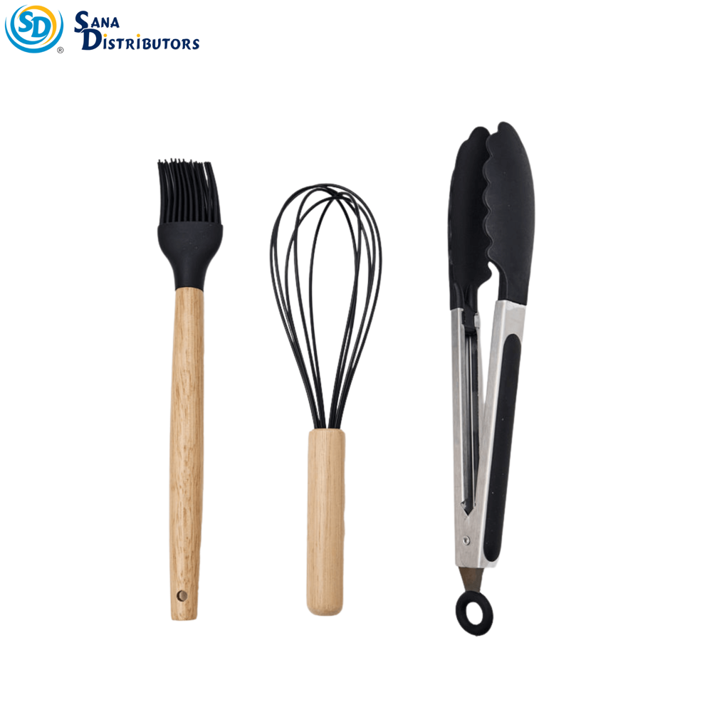 Silicone Kitchen Utensil Set 12" 12pcs