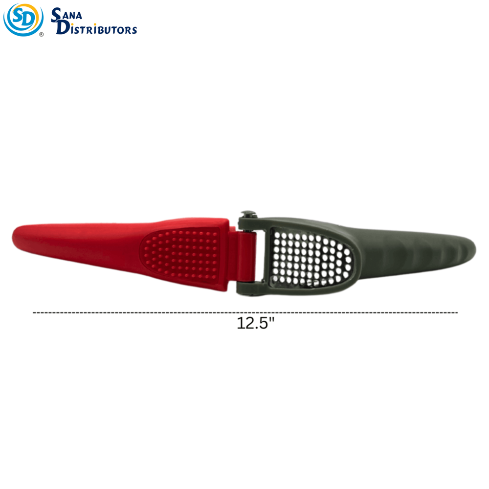 Garlic Press Crusher [6.5"] - Assorted Colours