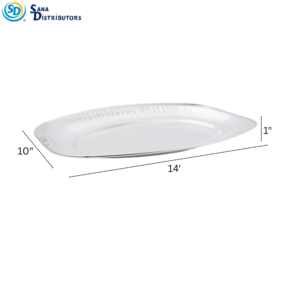 Aluminum Foil Roaster Trays 3pcs [14" x 10" x 1"] ($0.58 per Pc)