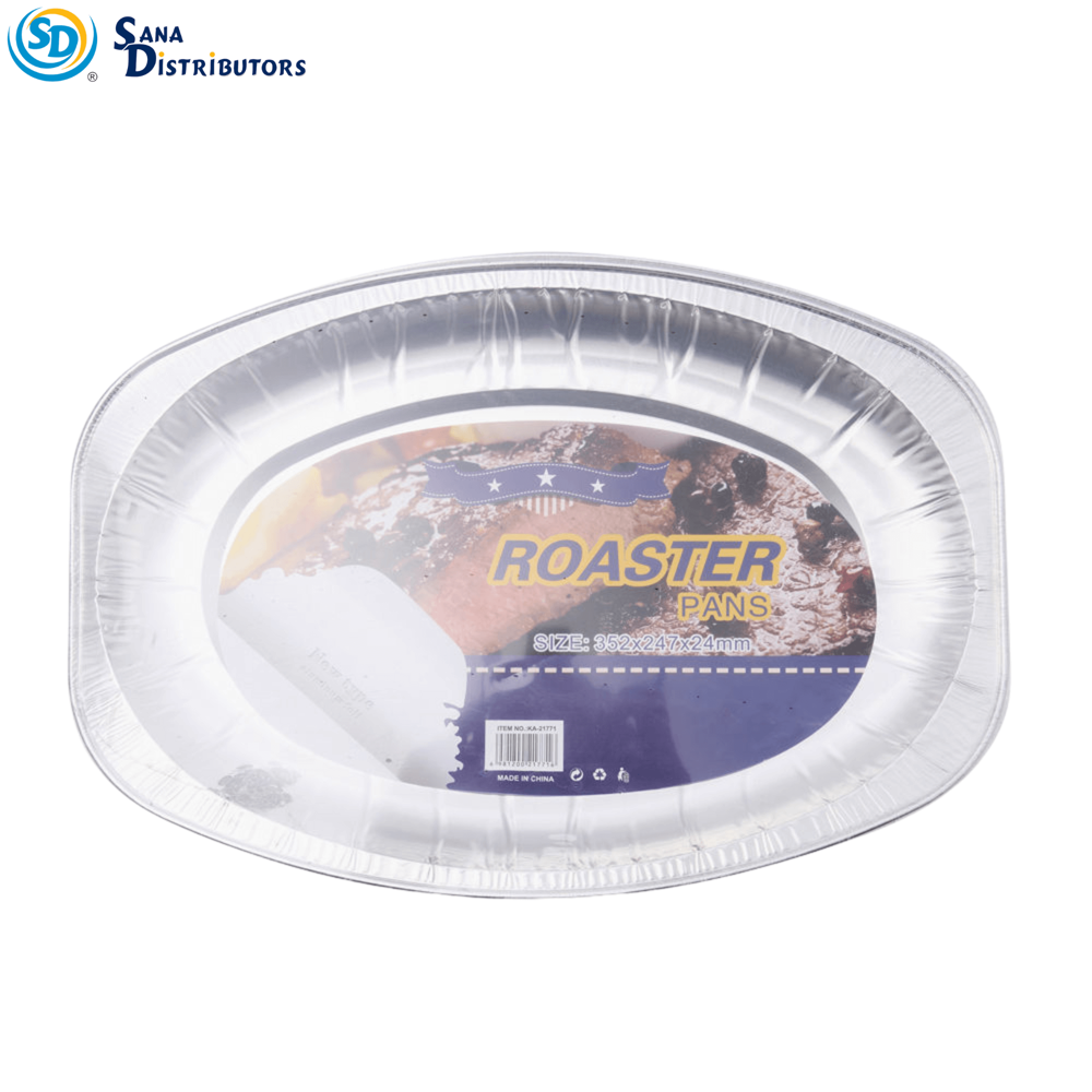 Aluminum Foil Roaster Trays 3pcs [14" x 10" x 1"] ($0.58 per Pc)
