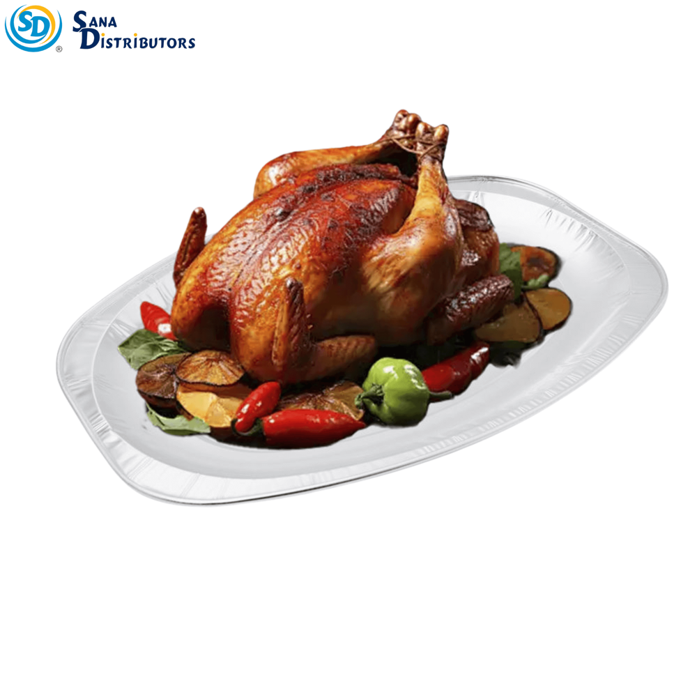 Aluminum Foil Roaster Trays 3pcs [14" x 10" x 1"] ($0.58 per Pc)