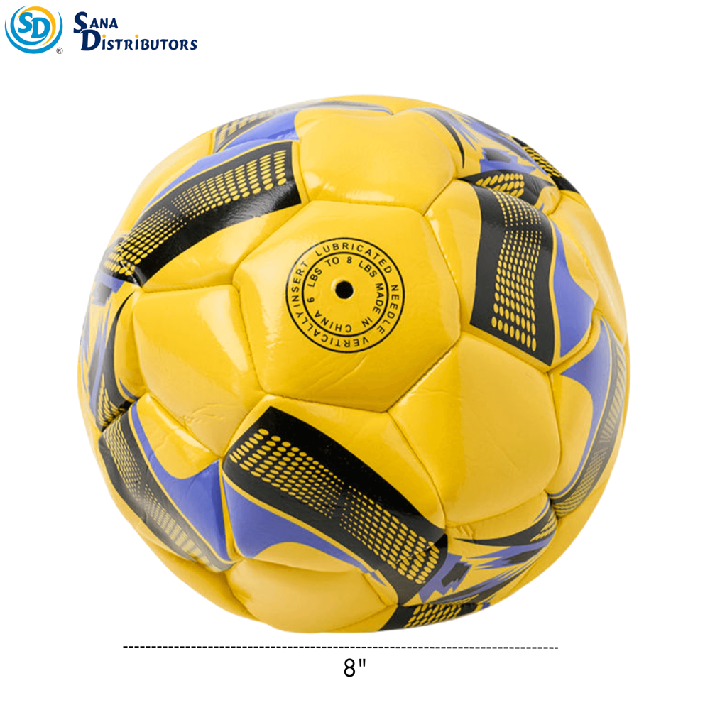 Soccer Ball 9" 1pc Ass.colors