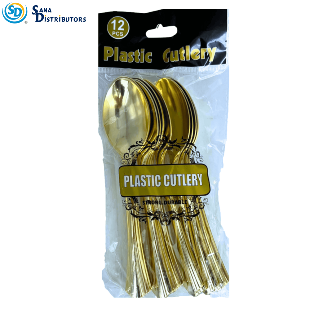 Spoon Gold Colour 12pcs