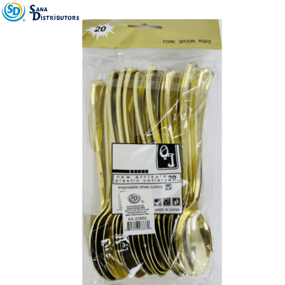 Spoons 20pcs - Gold