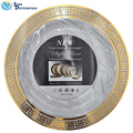 Plate Gold Design 10" 6 Pcs