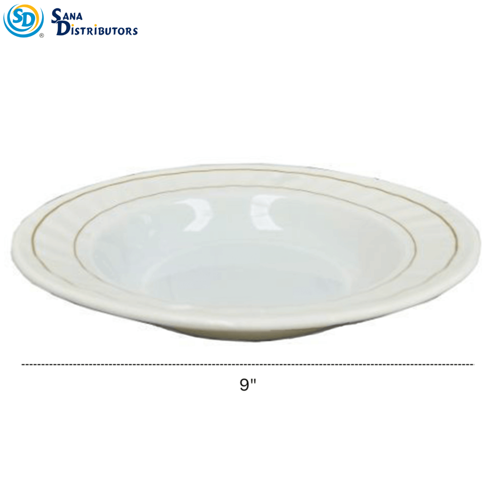 Melamine Plate Round 9" Deep