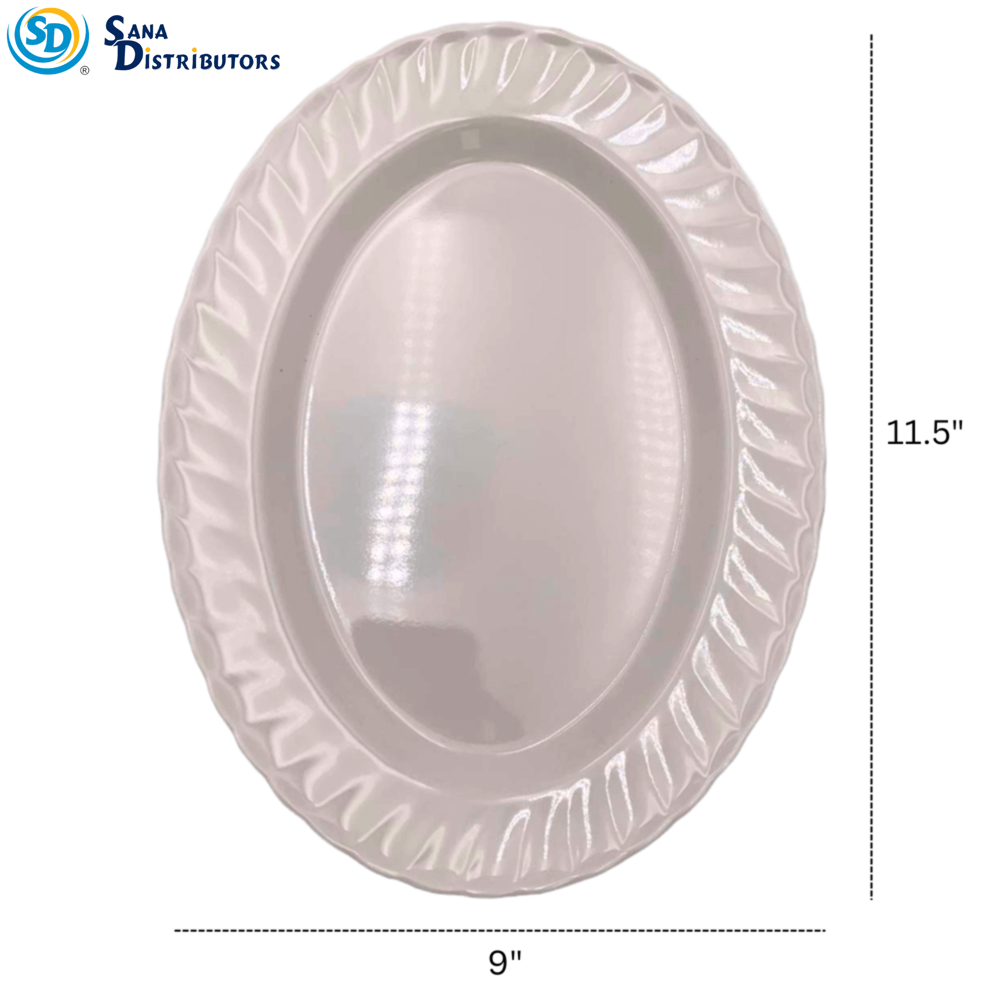 Melamine Plate- 11.5" x 9"