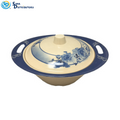 Melamine Bowl with Lid 12"x3"