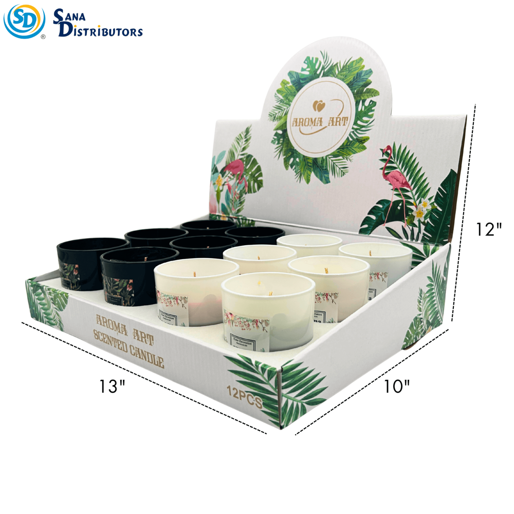 Handmade Scented Candles 13"x12"x10" ($26.99 for 12pcs)