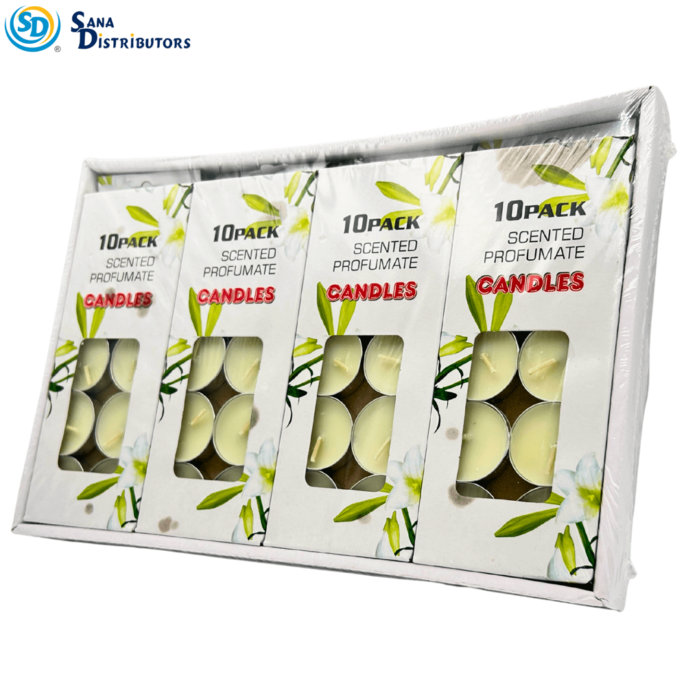 Tealight Candles 10pcs ($8.28 for 12pcs) 12"x8"