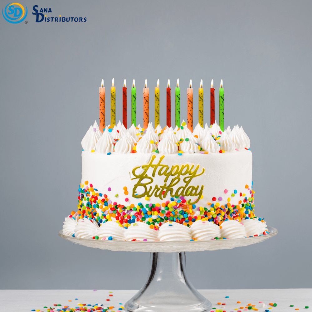 Happy Birthday Candle Set 11"x4"