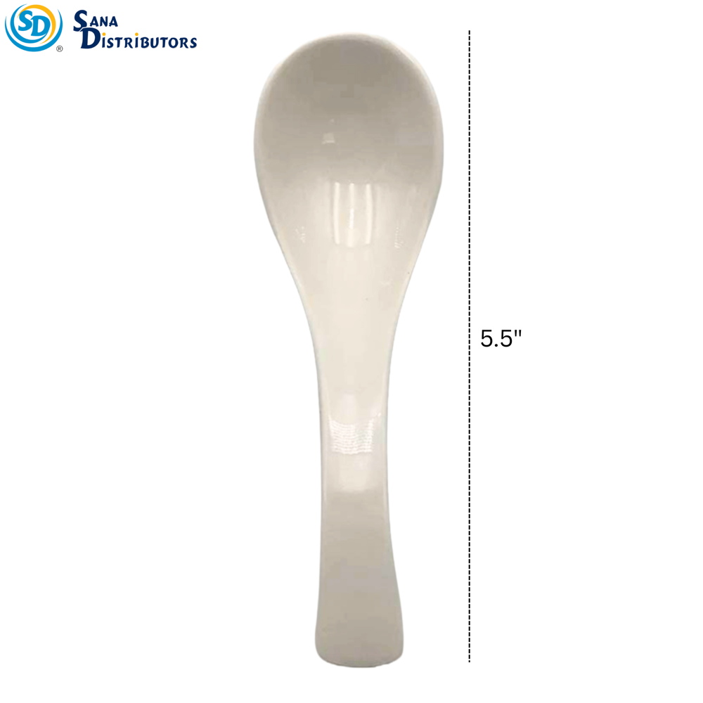 Melamine Soup Spoon 5.5" - ab169014