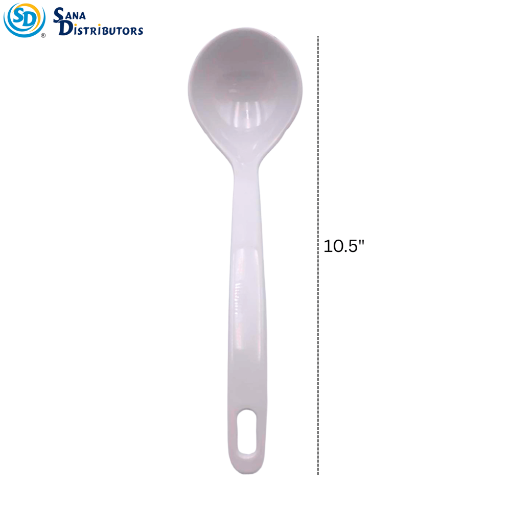 Melamine Spoon Plain 10.5" - no.1008