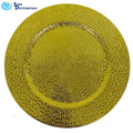 Plastic Plate Gold 13.5"