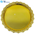 Plastic Plate Gold 13"