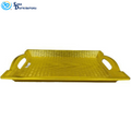 Plastic Plate Gold 19"x12"