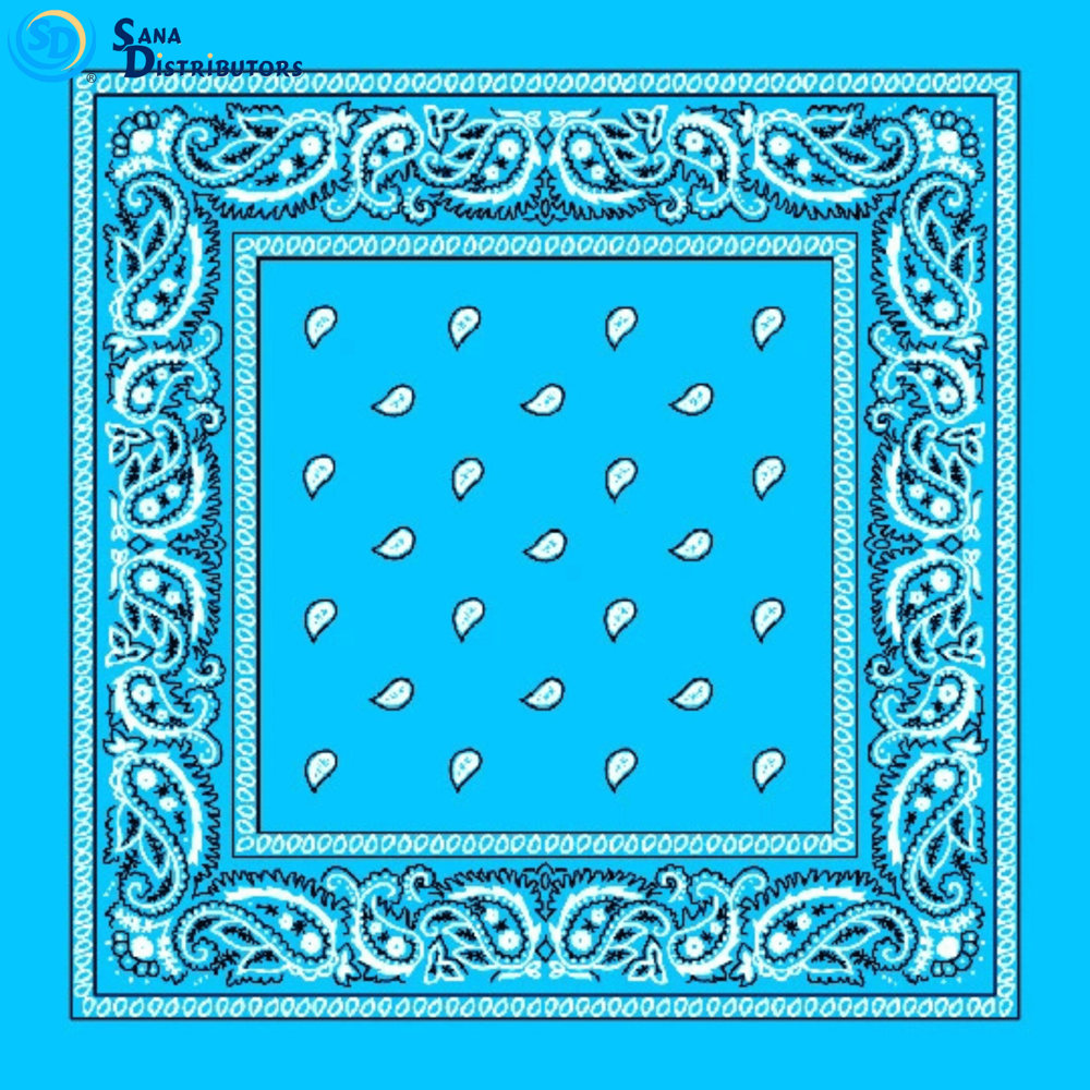Sd Bandana Ass.colors 20" x 20"
