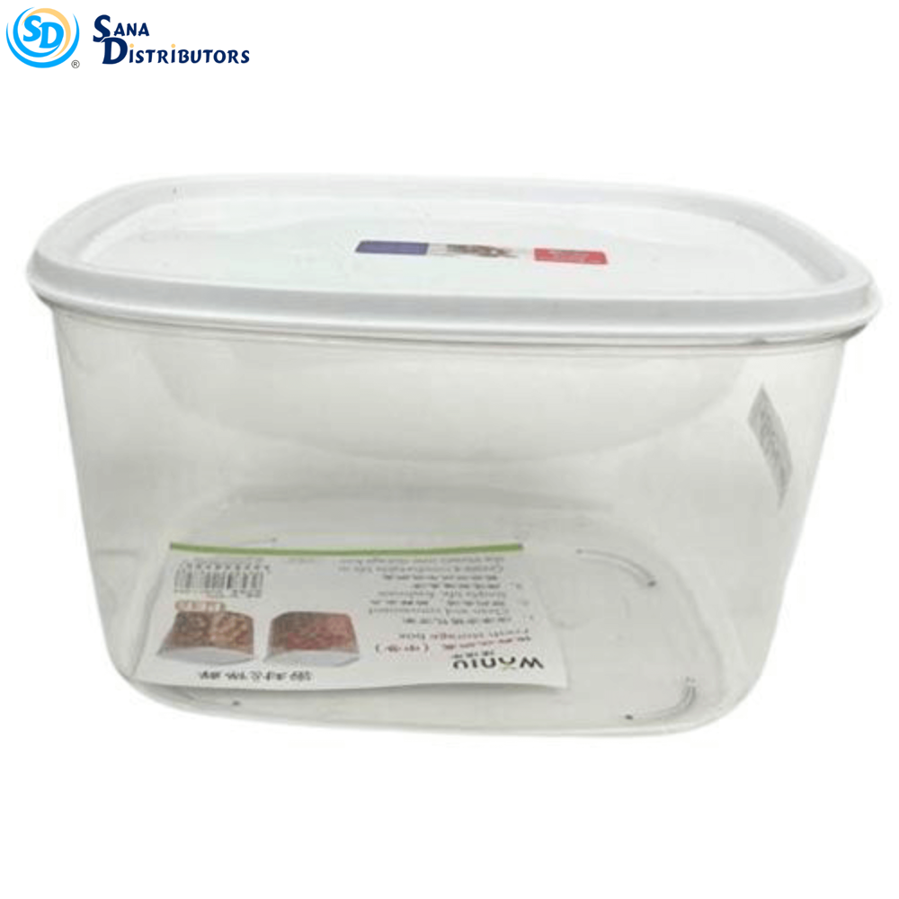 Plastic Storage Box - Medium (H - 4.5" x L - 7.5" x W - 5.5")