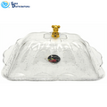 Plastic Plate with Lid- 13" x 9.5" x 4"