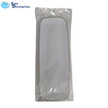 Plastic Plate Gold Boarder Design 6.5*17.5" 1pc