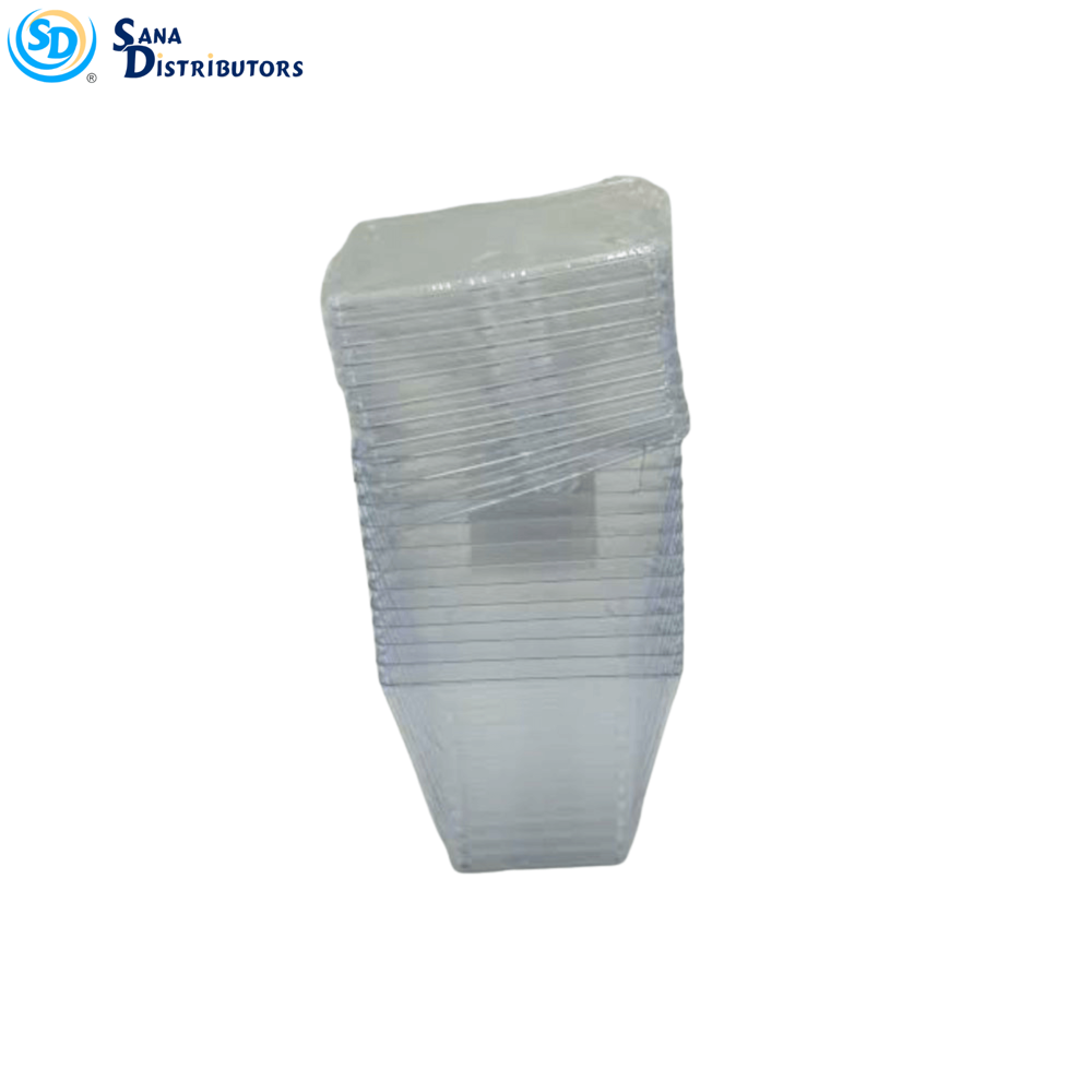 Plastic Cup Square Design 2 Oz 12pc