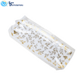 Plastic Plate 6.5"x17" Gold leaf-1pc