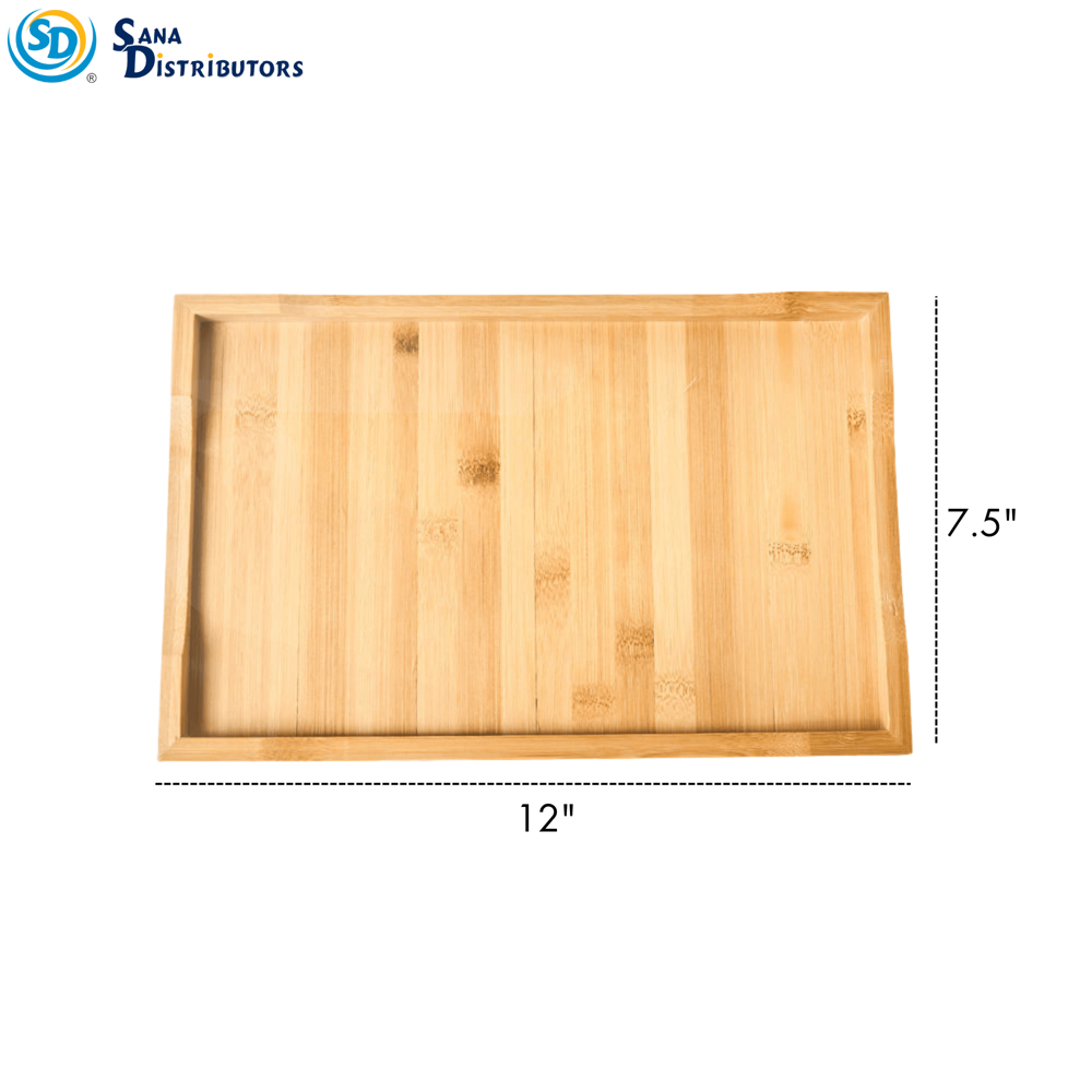 Bamboo Serving Tray [12" x 7.5"]