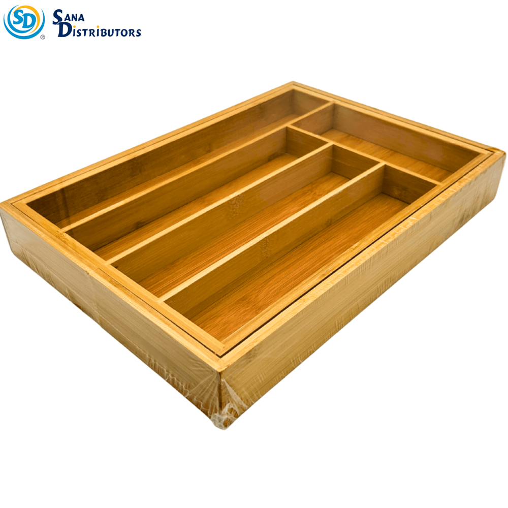 Bamboo Knife and Fork Box [14" x 10"]