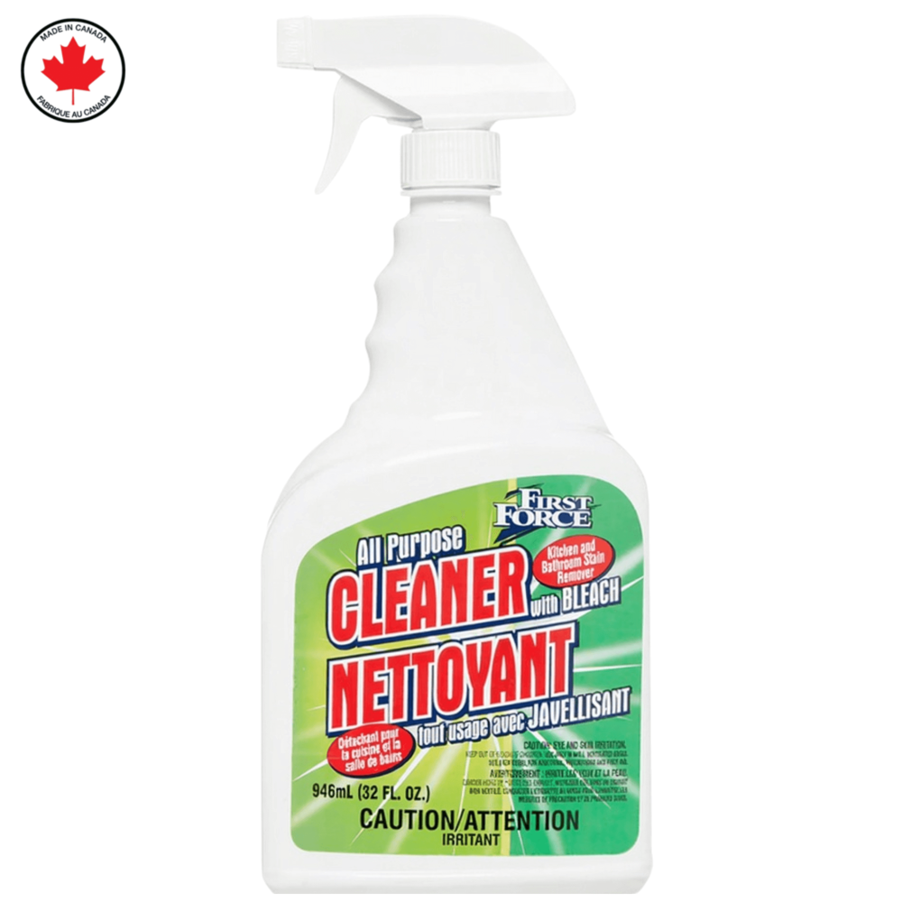 First Force All Purpose Cleaner W/ Bleach 946 mL ($15.48 for 12pcs