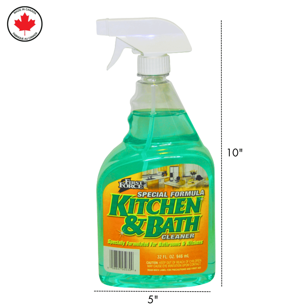 First Force Kitchen & Bath Clnr 946 mL ($15.48 for 12pcs